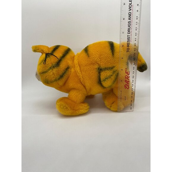 Rare 1981 Large Standing Garfield Plush: Vintage Cartoon Cat Collectible - Picture 3 of 9